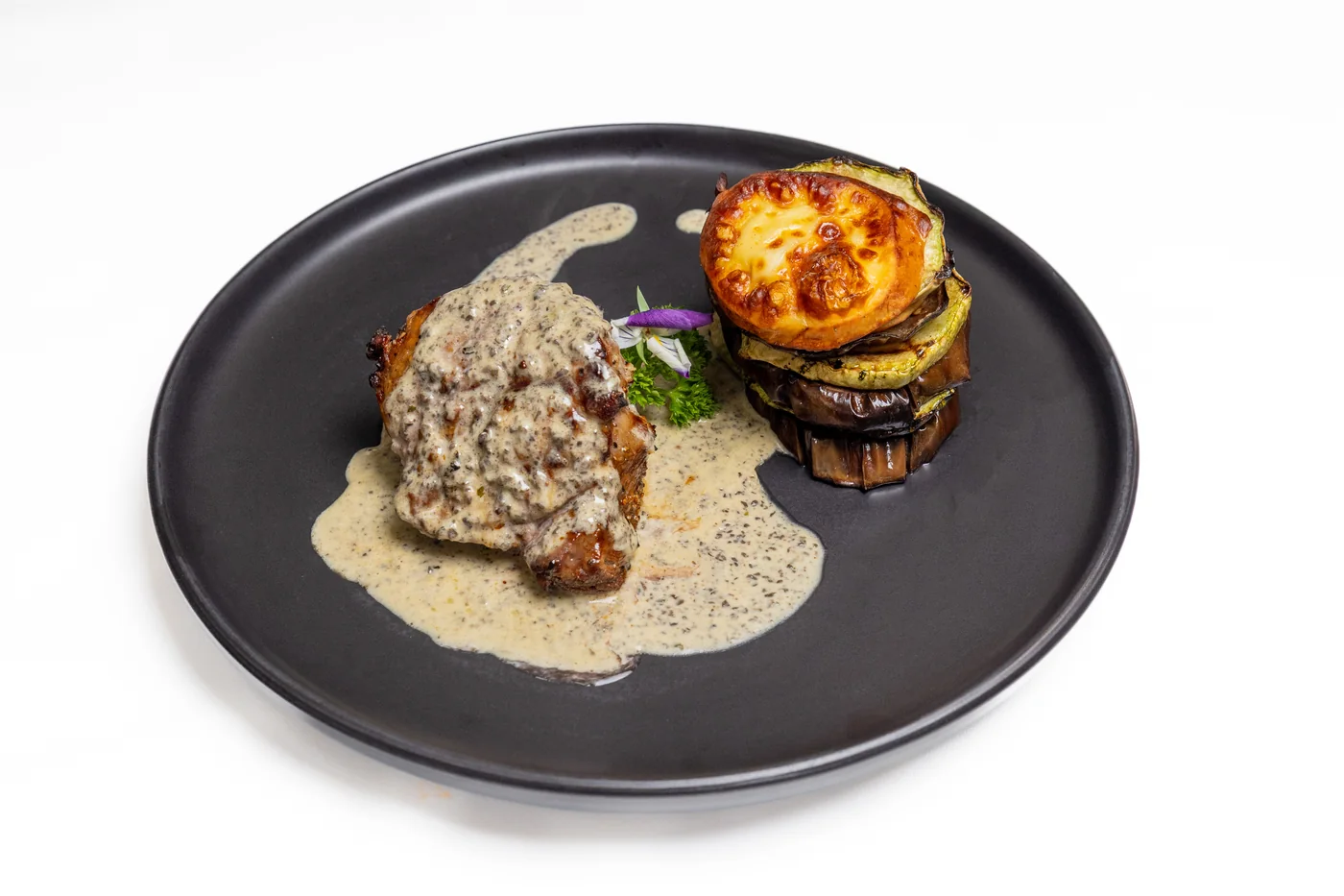 Filetto en crema de trufa